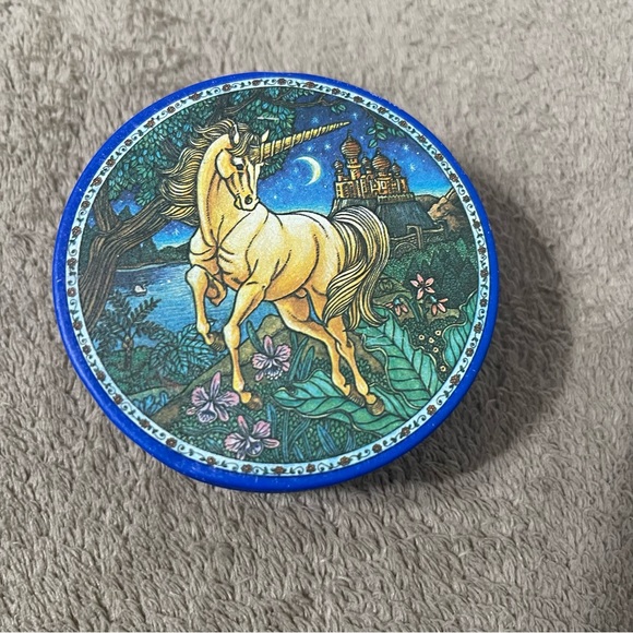 Potpourri Press Other Vintage Potpourri Press Unicorn Tin Poshmark